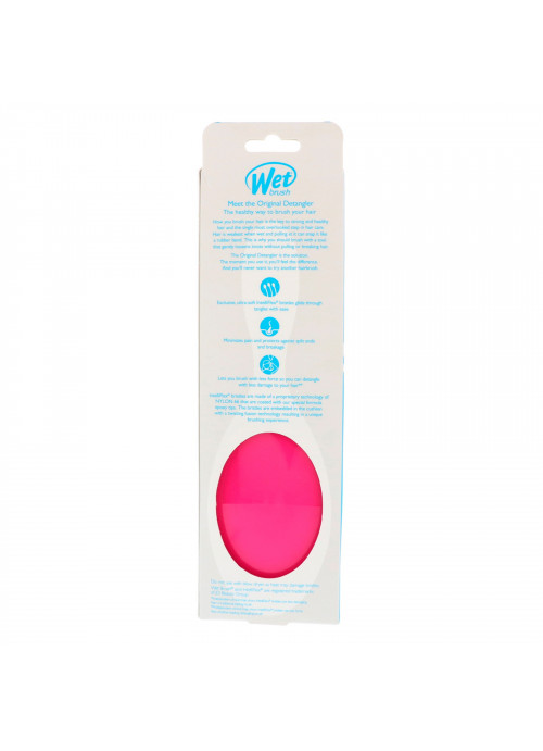 Wet Brush, Original Detangler Brush, Pink, 1 Brush