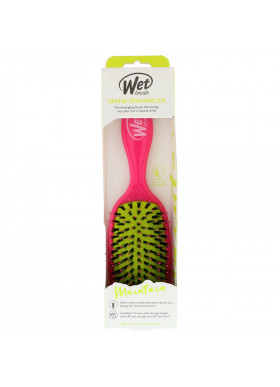 Wet Brush, Shine Enhancer Brush, Maintain, Pink, 1 Brush