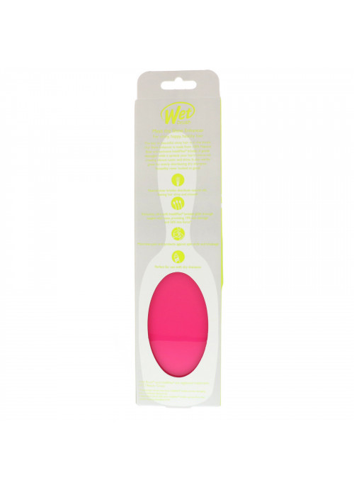 Wet Brush, Shine Enhancer Brush, Maintain, Pink, 1 Brush