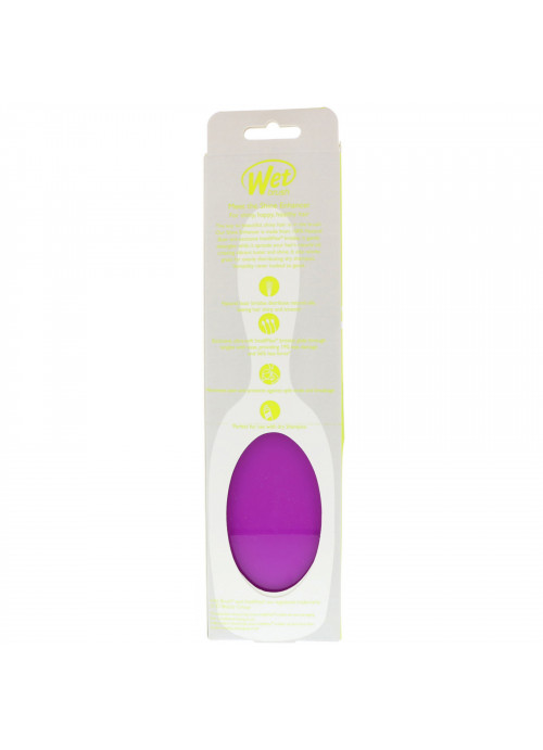Wet Brush, Shine Enhancer Brush, Maintain, Purple, 1 Brush