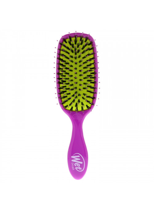 Wet Brush, Shine Enhancer Brush, Maintain, Purple, 1 Brush