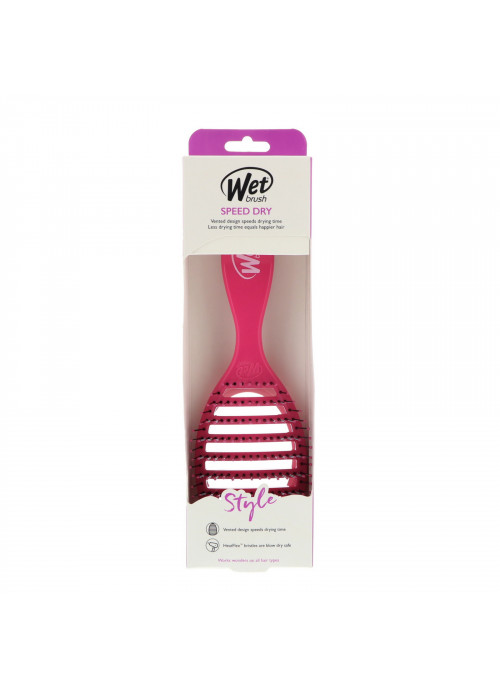 Wet Brush, Speed Dry Brush, Pink, 1 Brush