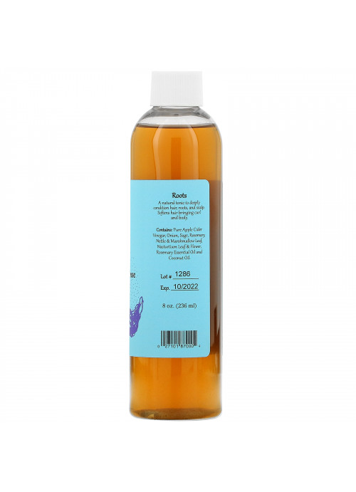 WiseWays Herbals, Roots, Apple Cider Vinegar Hair Rinse, For All Hair, 8 oz (236 ml)