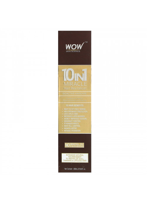 Wow Skin Science, 10 in 1 Miracle Hair Revitalizer, 6.8 fl oz (200 ml)