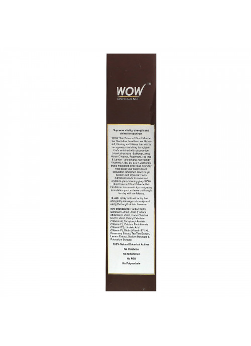 Wow Skin Science, 10 in 1 Miracle Hair Revitalizer, 6.8 fl oz (200 ml)