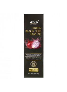 Wow Skin Science, Onion Black Seed Hair Oil, 6.8 fl oz (200 ml)