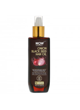 Wow Skin Science, Onion Black Seed Hair Oil, 6.8 fl oz (200 ml)