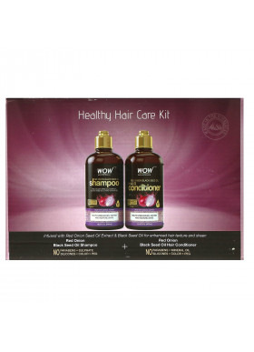 Wow Skin Science, Red Onion Black Seed Oil Shampoo +  Hair Conditioner, 2 Piece Kit
