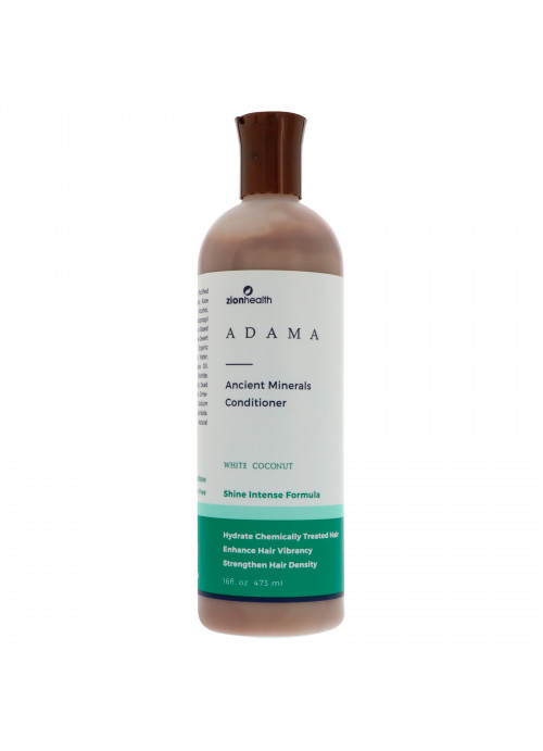 Zion Health, Adama, Ancient Minerals Conditioner, White Coconut, 16 fl oz (473 ml)
