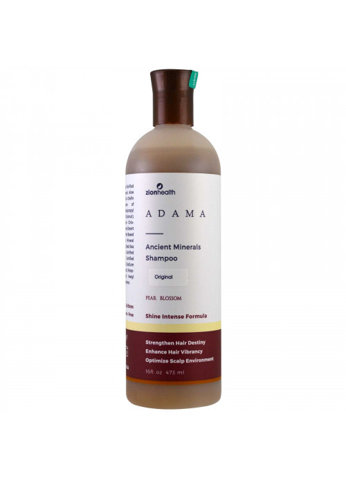 Zion Health, Adama, Ancient Minerals Shampoo, Original, Pear Blossom, 16 fl oz (473 ml)