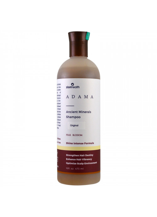 Zion Health, Adama, Ancient Minerals Shampoo, Original, Pear Blossom, 16 fl oz (473 ml)