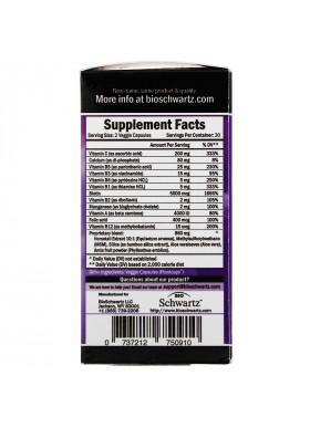 BioSchwartz, Fast Acting Women's Growth & Shine, Hair Formula with Biotin, 60 Veggie Caps