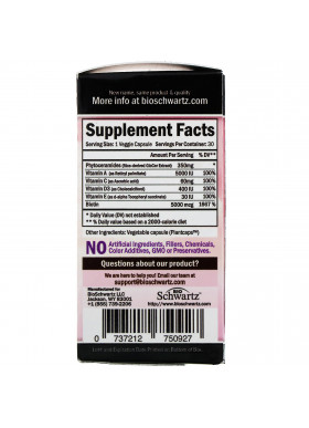 BioSchwartz, Phytoceramides, Skin Rejuvenation, 350 mg, 30 Veggie Caps