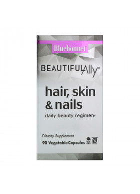 Bluebonnet Nutrition, Beautiful Ally, Hair, Skin & Nails, 90 Vegetable Capsules