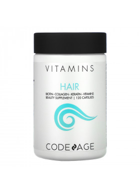 CodeAge, Vitamins, Hair, 120 Capsules