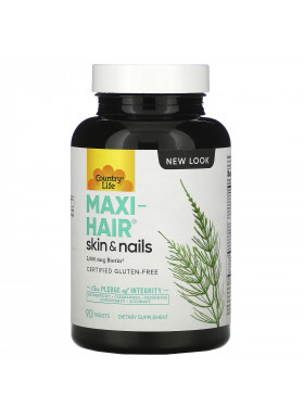 Country Life, Maxi-Hair, 90 Tablets