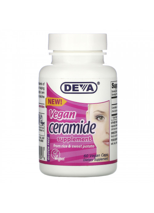 Deva, Vegan Ceramide, 60 Vegan Caps