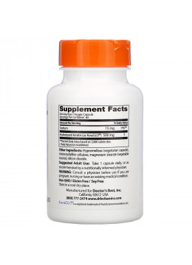 Doctor's Best, Hydrolyzed Keratin, 500 mg, 60 Veggie Caps