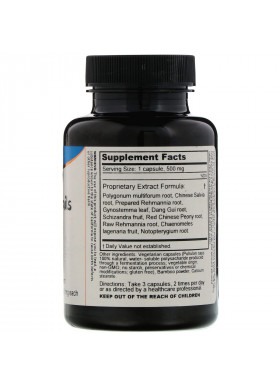 Dragon Herbs, Hair & Nails, 500 mg, 100 Vegetarian Capsules