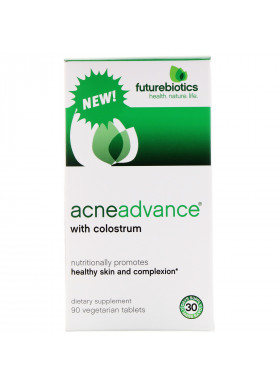 FutureBiotics, Acne Advance with Colostrum, 90 Vegetarian Tablets