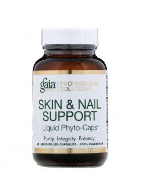 Gaia Herbs Professional Solutions, Skin & Nail Support, 60 Liquid-Filled Caps