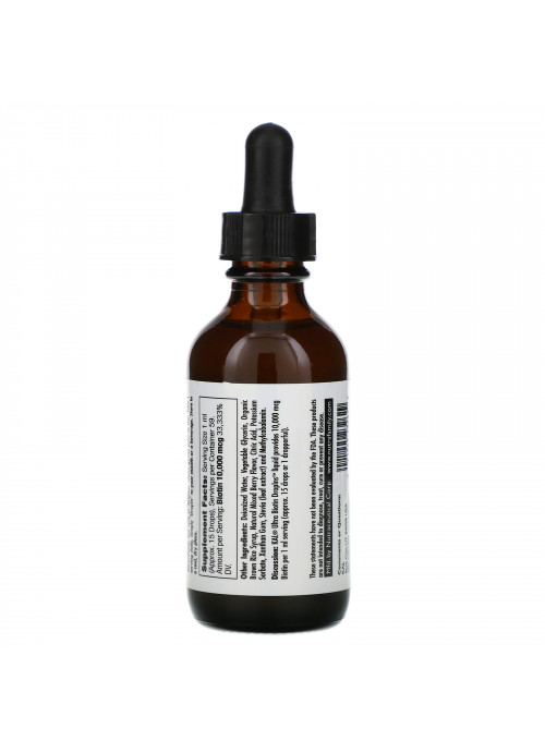 KAL, Ultra Biotin, Natural Mixed Berry Flavor, 10,000 mcg, 2 fl oz (59 ml)