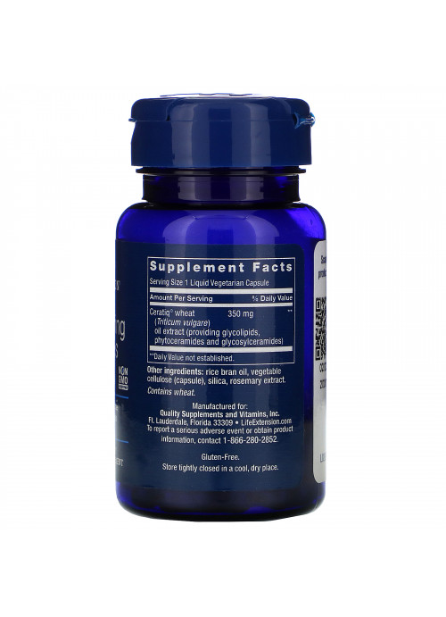 Life Extension, Skin Restoring Ceramides, 30 Liquid Vegetarian Capsules