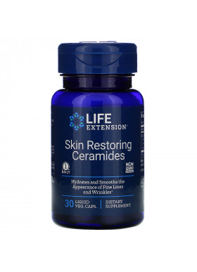 Life Extension, Skin Restoring Ceramides, 30 Liquid Vegetarian Capsules