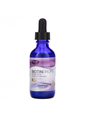 Life-flo, Biotin Drops, For Healthy Hair & Nails, Natural Vanilla Flavor, 10,000 mcg, 2 fl oz (60 ml)