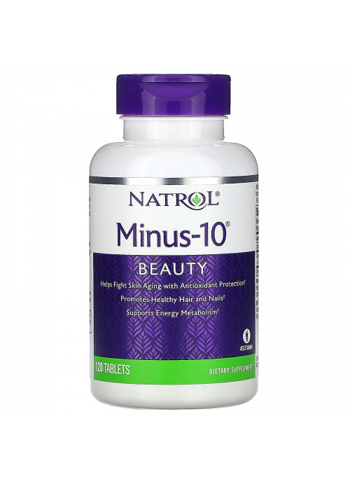 Natrol, Minus-10, 120 Tablets