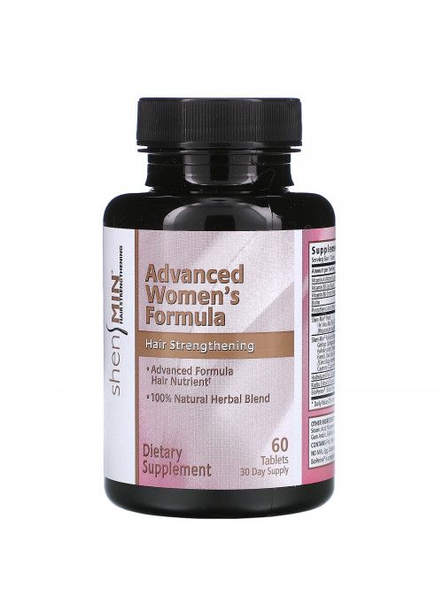 Natrol, Shen Min, Advanced Women's Hair Strengthening Formula, 60 Tablets
