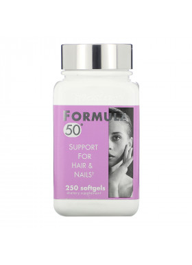 Naturally Vitamins, Formula 50, Support For Hair & Nails, 250 Softgels