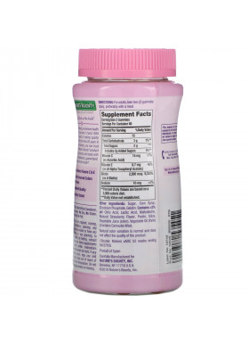 Nature's Bounty, Optimal Solutions, Hair, Skin & Nails, Strawberry Flavored, 80 Gummies