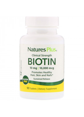Nature's Plus, Biotin, Sustained Release, 90 Tablets