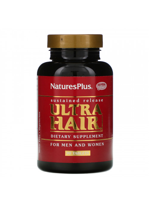Nature's Plus, Ultra Hair, For Men and Women, 90 Tablets