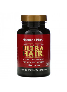 Nature's Plus, Ultra Hair, For Men & Women, 120 Tablets