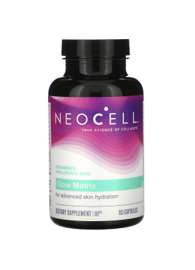 Neocell, Glow Matrix, Ceramides Hyaluronic Acid, 90 Capsules