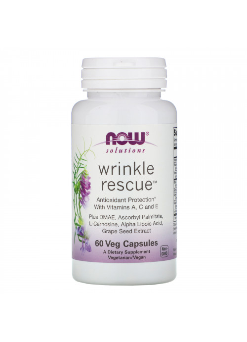 Now Foods, Solutions, Wrinkle Rescue, 60 Veg Capsules