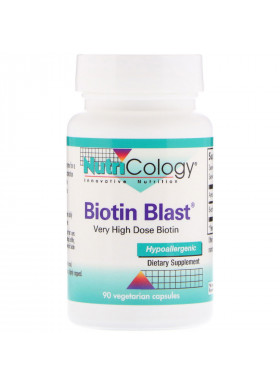 Nutricology, Biotin Blast, 90 Vegetarian Capsules