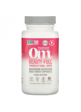 Om Mushrooms, Beauty-Full, 667 mg, 90 Vegetarian Capsules