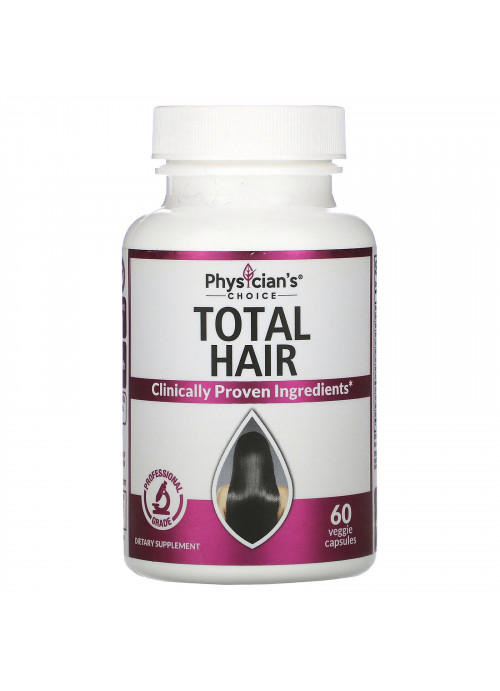 Physician's Choice, Total Hair, 60 Veggie Capsules