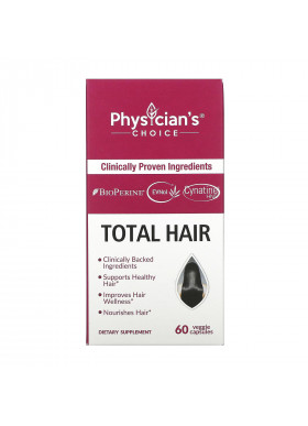 Physician's Choice, Total Hair, 60 Veggie Capsules