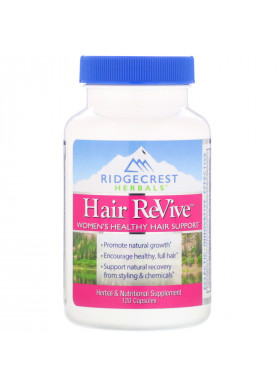 RidgeCrest Herbals, Hair ReVive, 120 Capsules