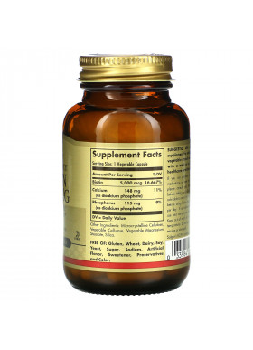 Solgar, Biotin, 5,000 mcg, 50 Vegetable Capsules
