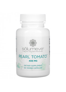 Solumeve, Pearl Tomato, Healthy Skin Support, 400 mg, 60 Veggie Capsules