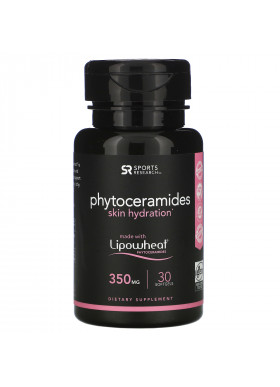 Sports Research, Phytoceramides Skin Hydration, 350 mg, 30 Softgels