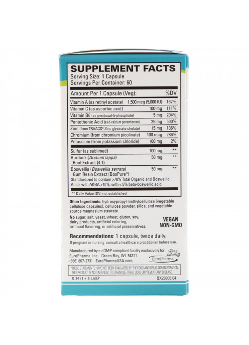 Terry Naturally, Acne Essentials, 60 Capsules
