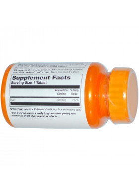 Thompson, Biotin, 800 mcg, 90 Tablets