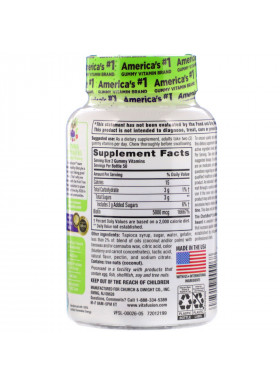 VitaFusion, Extra Strength Biotin, Natural Blueberry Flavor, 5,000 mcg, 100 Gummies