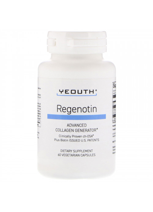 Yeouth, Regenotin, Advanced Collagen Generator, 60 Vegetarian Capsules